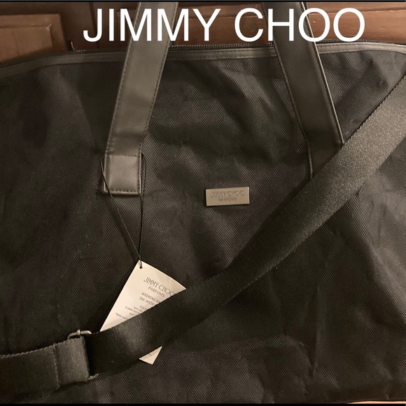 jimmy choo parfums duffle bag